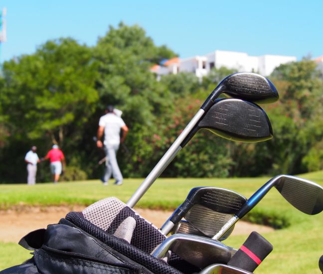 ゴルフ送迎の様子